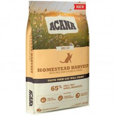 Корм сухий Homestead Harvest Cat Acana курка і індичка для дорослих котів 4.5 кг