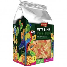 Корм Vitaline Vitapol тропічні фрукти для птахів 200 г