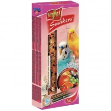 Корм Smakers Snack Vitapol снеки з фруктами для хвилястих папуг 2 шт / 90 г