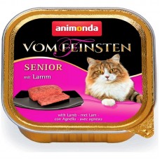 Корм консервований Senior Animonda ягня для сеньорів котів 100 г