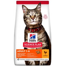 Корм сухий Science Plan Adult Hill's курка для дорослих котів 3 кг