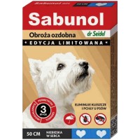 Нашийник Sabunol синій від кліщів і бліх 70 см