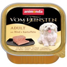 Корм консервований Animonda яловичина і картопля для дорослих собак 150 г