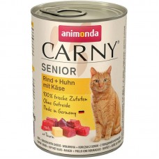 Корм консервований Senior Animonda яловичина курка сир для сеньорів котів 400 г