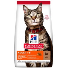 Корм сухий Science Plan Adult Hill's ягня для дорослих котів 10 кг