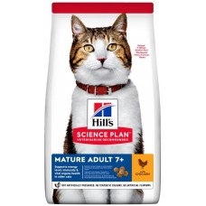 Корм сухий Science Plan Mature Adult 7+ Hill's курка для літніх котів 3 кг