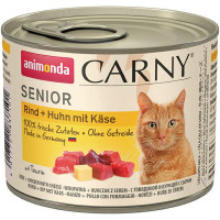 Корм консервований Senior Animonda яловичина курка сир для сеньорів котів 200 г